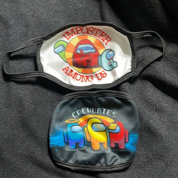 Accessories - New set/2 Among us face masks